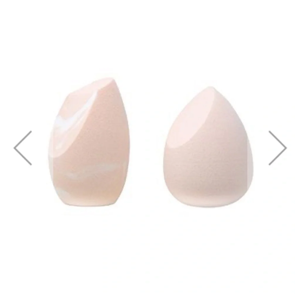 THE CREME SHOP 2p Pink Next Gen Blender Makeup Sponge Set